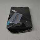 Grothery 5200F Fireproof Document Organizer with Lock Fireproof & Waterproof File Organizer Box 8 Layer Heat Insulated Aluminum Foil Important Document Box Fire Proof Passport Travel Doc Holder Black