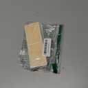 2"x 3" Shipping Thermal Labels Fanfold Kraft Vinyl Stickers Perforated Line Waterproof Direct Printing Label Paper for UPS Address Mailing Package Barcode 500 PCS (Khaki)