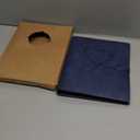 Photo Album 4x6 120 Pictures,Blue PU Leather Photo Albums with Writing Space with 30 Writing Paper, Wedding Baby Family Travel Kids Personalized Picture Album Scrapbook Album(Heart)