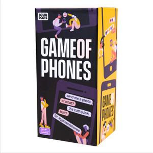 Spin Master Games, SolidRoots Game of Phones, Use Your Phone to Get Ahead, Hilarious Cards for Family Game Night, for Teens, Adults & Family, 3-10 Players, for Ages 13 & Up