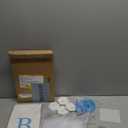 Wettarn 4 Set Blue Boy Baby Shower Table Centerpiece Decor 24'' Tulle Tutu Balloon with Letter Boxes Gender Reveal Centerpiece Balloon with White Tulle Cover, Stand, Boxes for Girl Boy Birthday Party