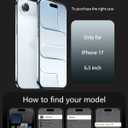 for iPhone Air Case Clear,Compatible with Magsafe,Slim Magnetic Cover + 2X Screen Protector, Shockproof Military Grade, Anti-Yellowing Transparent Protective Case 17 for 6.5 inch