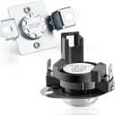 280148 Thermal Cut Off Kit Includes 8557403 Thermostat & 8318314 Thermal Fuse-Replaces 280148VP 1175772 AP3874047 PS991443 EAP991443 by AMI PARTS