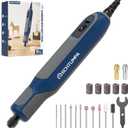Rotary Tool Kit, Corded Rotary Tool, 4 Variable Speed, 10000-22000RPM, Lightweight, for Sanding, Engraving, Polishing, Grinding, Drilling, Carving, and Jewelry Making