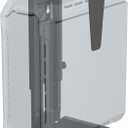 Suptek Adjustable Under Desk and Wall PC Mount, 3.94 to 11.61 inch Wide Computer Case CPU Hanger Holder 360 Degree Rotatable Under-Desk PC Hanging Stand Holder Mount (ZJJ001L)