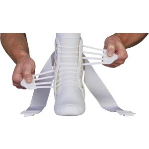 ASO Speed Lacer Ankle Stabilizer, White, Medium