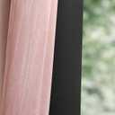 MIULEE Ombre 100% Blackout Curtains, Pink and Greyish White Full Room Darkening Thermal Insulated 84 Inches Long Drapes for Kids Bedroom/Living Room Grommet Window Treatments Modern 52Wx84L, Set of 2
