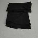 sancua Round Tablecloth - 60 Inch - Water Resistant Spill Proof Washable Polyester Table Cloth Decorative Fabric Table Cover for Dining, Buffet Parties and Camping, Black (Fits 20-48 Inch Tables)