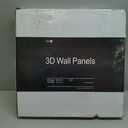 Art3d 32 Square Feet (Pack Of 12) Wall Panel Magic Square, Black (19.7" x 19.7")