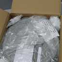 LazBlinds Light Filtering Vertical Blinds Replacement Slats  Polyester Fabric for Sliding Glass Door, Patio & Windows, 82.5"x3.5", 25 Pack, Grey