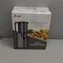 Cold Press Juicer, Masticating Juicer with 5.4" Wide Feed Chute, 350w Slow Juicer Machines Fit Whole Vegetables and Fruits with High Juice Yield, Easy to Clean (Black)