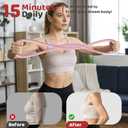 Resistance Bands with HandlesFigure 8 Exercise Bands for Women&Men,15LB25LB,35LB Silicone Pull Rope for Working Out,Arm,Yoga Gym Fitness,Shoulder Training Elastic Rope