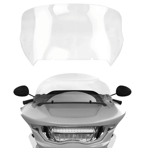 VEISUTOR 11.75" Windshield for Harley Road Glide 20242025, Clear Wind Shield Windscreen Air Deflector for Harley CVO Road Glide 20232025 Accessories