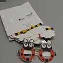 24 Pcs Insect Party Favors Paper Bug Glasses Bug Party Decorations Spring Photo Booth Props for Classroom Birthday Baby Shower