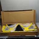 Professional Lacrosse Rebounder Volleyball Rebounder (4x7 Feet) - Adjustable 5 Angles, Soccer and Baseball Rebounder Practice Net with Precision Target Strip, Sturdy Frame