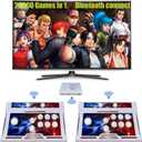 Pandora Box Console 29800 Arcade Games in 1,Retro Game Machine for TV PC Projector, Supports Up to 4 Players, Full HD Output, Search, Save, Hide, Favorites List (29800 Games Bluetooth)