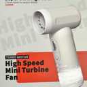 Super Blowing Power, Turbo Motor, High Speed Mini Turbine Fan