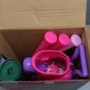 Liberry Toddler Golf Set for 2 3 4 Years Old Girls Boys, Upgraded Kids Golf Clubs Set with Golf Cart, Putting Mat, Outdoor Indoor Sports Toy Birthday Gift, Pink