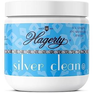 Hagerty Silver Cleaner and Tarnish Remover for Silver Jewelry, Dipping Basket Included-Kosher Certified, Made in The USA, 7 fl. oz., Pack of 3