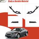 4 PCS Front Headlight & Bumper Bracket Mount Support Retainer Kit Compatible with Honda Accord 2008-2012 Left & Right Side 71140TA0A00, 71190TA0A00