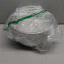 Tovolo Stainless Steel Mixing Bowls, 5.5 Qt - Metal Nesting Mixing Bowl with Rounded Lip for Easy Pour & Minimal Mess - Large & Small Dishwasher Safe Kitchen Supplies for Prep & Cooking