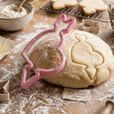 4 x Grippy Cupid Cookie Cutters, Pink Heart