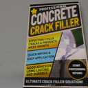 2 x Concrete Crack Filler, High Elasticity Cement Crack Filler, Self Leveling Concrete Slab Repair Sealant for Driveway, Walkway, Patio, Waterproof Caulking Glue for Joint, Outdoor - 17.6 Floz