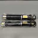 2 Pack Light Up Sabers for Kids Toddlers, Dueling Light Up Sword Toy for Boys, Space War Party Cosplay Birthday for Teen Men Age 4 5 6 7 8 9 10+