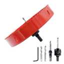 8.66 inch Hole Saw, LAIWEI bi-Metal Hole Cutter. for Drilling Wood, Aluminium Profiles, PVC, plasterboard, etc. Round Knife Calibre 8-3/4"(220mm)