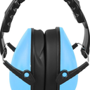 Soundproof Earmuffs for Kids Sleeping Children Safety Mini Noise Reduction Ear Muffs, Sky Blue