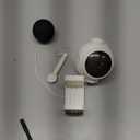 Automatic Lifting Ball Cat Toy Table Clamp Interactive Teaser for Indoor Cats Exercise Training, White 4.72x2.36inch