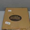 GENMOUS Woven Placemats Set of 6 Round Placemats Natural Water Hyacinth Boho Placemats,Farmhouse Rattan Chargers for Dinner Plates,Rustic Braided Wicker Table Mats for Dining Table,Home,Wedding