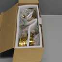 Modern Gold Mini Chandelier, Crystal Light Fixtures Ceiling Mount 1 Light Small Crystal Chandeliers for Bedroom Elegant Crystal Pendant Lighting for Girls Room Dining Room Closet Kitchen Island