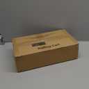 Rolling Utility Cart, 4-Tier Slim Narrow Storage Cart with Wheels for Kitchen, Laundry Room Organization, Metal Bathroom Organizer with Wood Top, Natural Wood Color, 17.3" x 7.9" x 32.6"