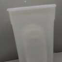 Rubbermaid Wrap N' Craft Plastic Wrapping Paper Organizer Storage Container with Top Ornament Storage Compartment for 20 Standard 30 Inch Rolls, Clear