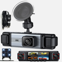360° HD1080P 4 Channel Panoramic Dash Cam Car DVR Camera G-sensor Video Recorder