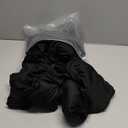 Howhic Folding Chair Covers for Party - 12pcs, Black Universal Spandex Fitted Chair Covers for Wedding, Banquet, Conference