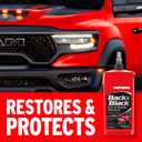 Mothers Back-to-Black Trim & Plastic Restorer, 12 oz. Removes Oxidation, Dirt & Wax Residue Restores Faded Trim & Provides Long-Lasting Protection (06112)