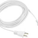 20-Foot Power Cord Compatible with Sonos Five, Sonos Play 5, Sonos Beam, Sonos Ray, Sonos Arc, Arc Ultra, Sonos Amp, Sonos Playbase, Sonos Sub Gen 3 and Sonos Sub Mini - White