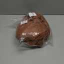 CHICME Women Round Neck Long Sleeve Sweater Cable Knit Casual Loose Fit Pullover Fall Winter Sweaters (Medium, Brown)