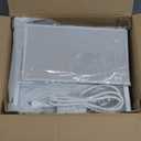 Narrow Storage Cabinet for Small Spaces Slim Bathroom Dresser with Drawers Tall Thin Storage Organizer for Bathroom Bedroom Skinny Cabinet (White, 4 Drawers with Charging Station)