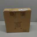 MUYE 10x10 Floating Frames Set of 2,Double Glass Picture Frame Display Any Size Photo up to 10x10,Wall Mount or Tabletop Standing, Black