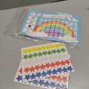 GWHOLE 2 Pack of Unicorn Potty Training & Toilet Training Reward Chart with 270 Star Stickers for Toddlers, Boys, Girls (Blue)