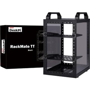 GeeekPi DeskPi RackMate TT Mini Server Cabinet for Mini PC, Network, Servers, Audio, and Video Equipment
