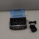 Tenergy Smart Battery Charger for NIMH/NICD AA/AAA/C/D/9V Batteries, LCD Universal Rechargeable Battery Charger with Automatic Charge/Discharge Function & 5V USB Port for Digital Devices