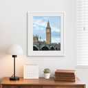 Picrit 20x24 Picture Frame 3 Pack, White Poster Frame, Display Poster 16 x 20 with Mat or 20 x 24 without Mat for Horizontal or Vertical Wall Mounting