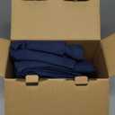 MIULEE Navy Blue Back Tab Blackout Curtains 102 Inch Long 2 Panels Set for Bedroom, Rod Pocket/Pinch Pleated Thermal Insulated Living Room Darkening Light Blocking Floor to Ceiling Drapes