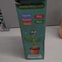 Dancing Talking Cactus Baby Toy, Mimicking & Repeating with Singing, Dancing and Recording, Volume Adjustable, Easter Basket Stuffers for Infants Toddlers Boys and Girls