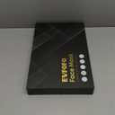 Red Light Photon Facial & Neck Mask with Remote Control, 7 Custom Modes with Infrared, Portable & Rechargeable with Timer for Home Use, 850nm Infrared & Red Light Masks, Black