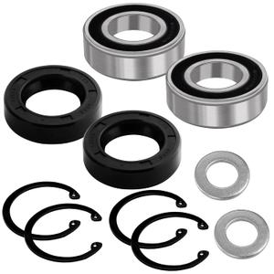Golf Cart Rear Axle Shaft Bearing & Seal Kit for EZGO TXT RXV Marathon Medalist 1978-UP Electric Golf cart, OEM 611931 15112-G1 15112G1 70181-G01 70181G01 620343, 2 Pack